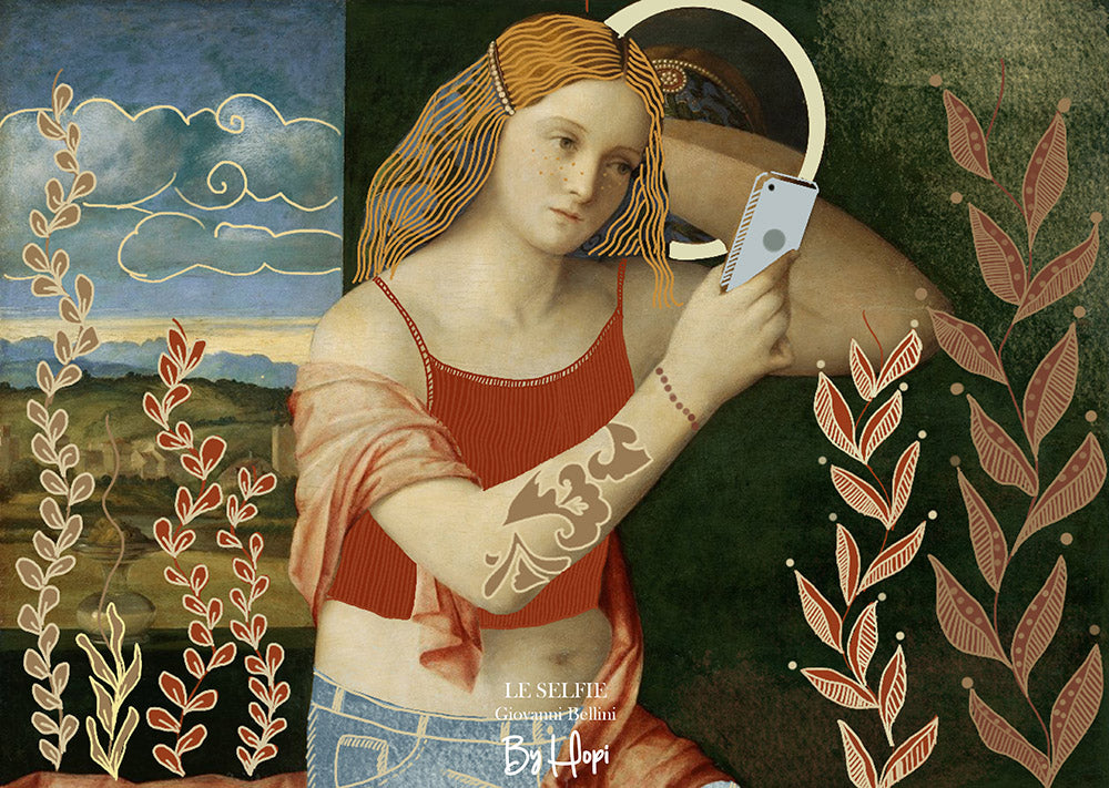 Le Selfie Affiche
